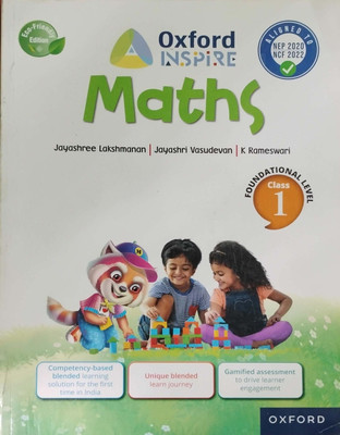 Oxford Inspire Maths Class 1(Paperback, Jayashri vasudevan)