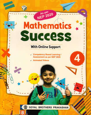 Mathematics Success Book - 4
with Online Support(Paperback, Ved Dudeja)