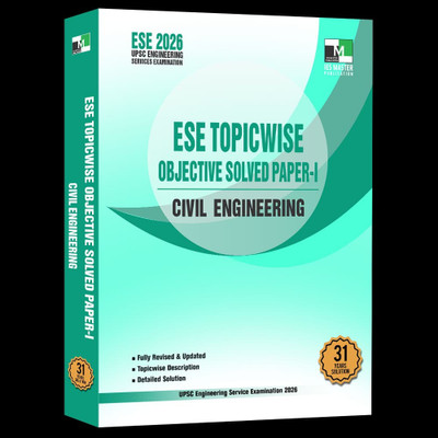 IES Master ESE 2025 Civil Engineering Topic-Wise Objective Solved Paper Vol-1 (2025-26) Examination (Paperback, Panel Of Expert)(Paperback, ies master)