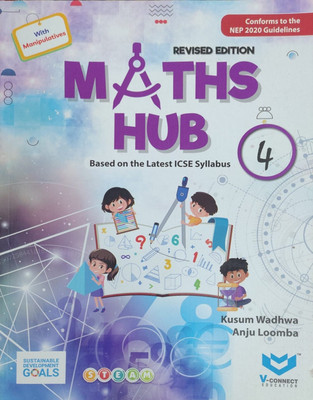 Revised Edition Maths Hub Based On The Latest Icse Syllabus Class 4(Paperback, Anju Loomba)