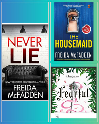 The Housemaid, Never Lie, Fearful, ( Combo 3 Book Set )(Paperback, Abs)