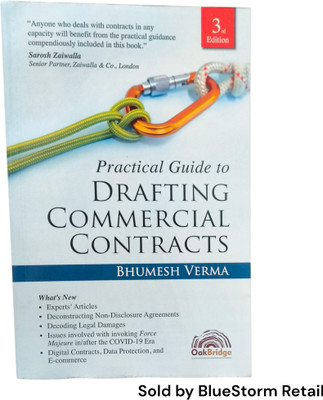 Practice Guide To Drafting Commercial Contracts | OakBridge Publishing(Paperback, Bhumesh Verma)