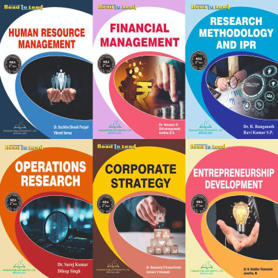 VTU MBA SECOND SEMESTER BOOK SET 6 IN 1 COMBO PACK BY THAKUR PUBLICATION AS PER Visvesvaraya Technological University Based Syllabus(Paperback, Experienced Faculty)
