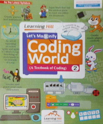Let Magnify Coding World A Textbook Of Coding Class 2(Pepper back, Dr john parankimalil)