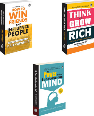 The Power Of Your Subconscious Mind, Think & Grow Rich (Paperback), And How To Win Friends And Influence People (Paperback) :- World’s Best Inspirational Books To Change Your Life | Set Of 3 Novels(Paperback, Joseph Murphy, Napoleon Hill, Dale Carnegie)