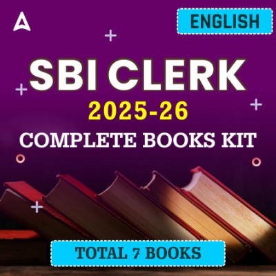 SBI Clerk Complete 7 Books Kit 2025 (English Printed Edition)(Paperback, Adda247 Publications)