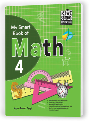 Educart My Smart Book Of Math Textbook For Class 4(Paperback, Educart)