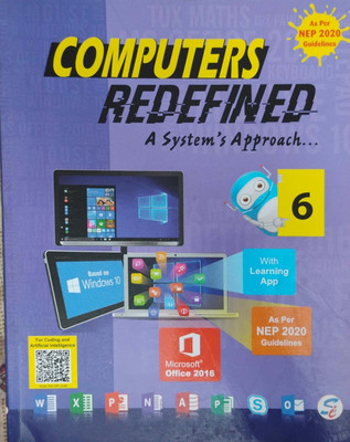 Computers Redefined A System Approach Class 6(Pepper back, Madhurima roy choudhury)