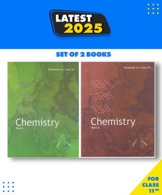 Combo Pack Ncert Textbook For Class Xi Chemistry( Part-1,part-2)(Paper, NCERT)