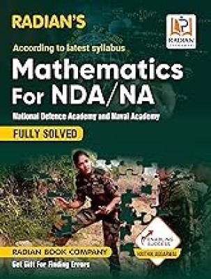 Mathematics For NDA/NA (National Defence Academy & Naval Academy) Fully Solved Guide Book(Peper Back, Hrithik Aggarwal)