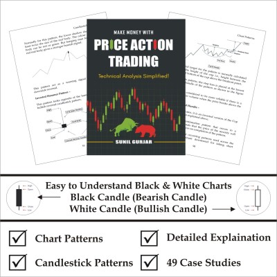 Trading Chart Patterns : Price Action Trading English (Black & White) Book On Technical Analysis Of Financial Markets(Paperback, Sunil Gurjar)