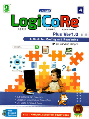 Candid, Logicore Plus Ver 1.0, Class-4(Paperback, ER. SARVESH CHOPRA)