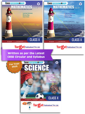 CBSE Class 10 Maths & Science Notes Books|NCERT Exemplar, MCQs, PYQ, 3 Books(Paperback, Content Team at Target Publications)
