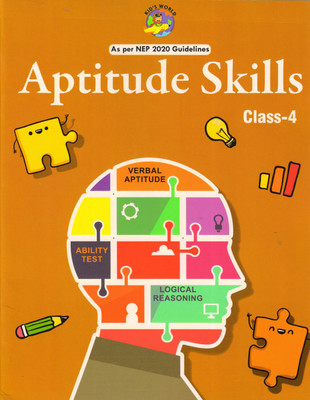 Kid's World Aptitude Skills Class - 4(Paperback, S.D. Sharma)