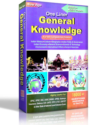 New Age One Liner General Knowledge (For All Competitive Exams) 16000 Question, Answers & Facts(Paperback, Asuthosh Mishra)