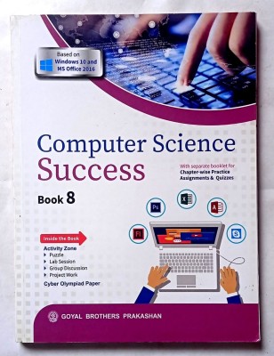 Computer Science Success Class- 8 (Old Like New Book)(Paperback, Rashi Bansal, Sayan Banerjee)