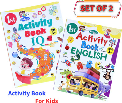 S2 1st English IQ Activity Book | 2025 Kids Edition | 128 Pages | English Paperback, Interactive IQ And English Skills Workbook For Toddlers And Preschoolers Age 3–6(Paperback, AP SINHA) S2 1st English IQ Activity Book | 2025 Kids Edition | 128 Pages | English Paperback, Interactive IQ And English Skills Workbook For Toddlers And Preschoolers Age 3–6(Paperback, AP SINHA)