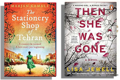 Combo ( The Stationery Shop Of Tehram + Then She Was Gone ) English(Paperback, Marjan Kamali, Lisa Jewel)