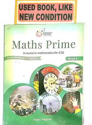 ICSE MATHS PRIME Class-4 (Old Book)(Paperback, Sajay Pappan)