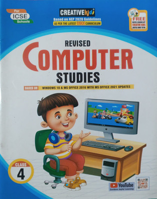 Revised ICSE Computer Studies Class 4(Pepper back, Kartikey kumar)