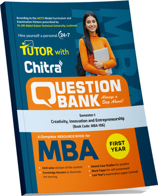 Chitra MBA Question Bank Creativity Innovation And Entrepreneurship Semester -1(Paperback, Chitra Editorial Board)