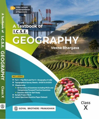 A Textbook Of Icse Geography For Class 10 Revised Edition For 2027 And Onwards Examinations(Paperback, VEENA BHARGAVA)