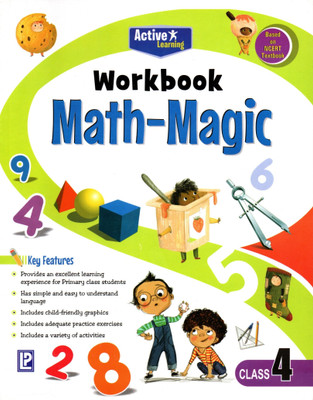 Active Learning, Workbook Math-Magic Class - 4(Paperback, TEAM LAXMI)