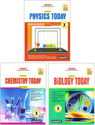 Cordova Physics Today, Biology Today, Chemistry Today Books Class- 10 [ Pack Of 3](Paperback, S.Joveriya, N.Yasmin, MD. Tariq)