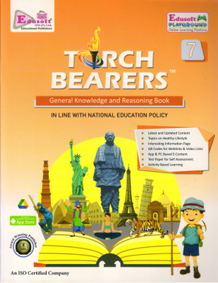 Edusoft TORCH BEARERS Class - 7 General Knowledge And Reasoning Book(Paperback, GAGAN AGARWAL)