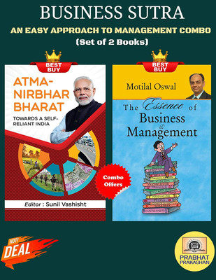Business Sutra: An Easy Approach To Management Combo (Set Of 2 Books) (The Essence Of Business & Management + Atmanirbhar Bharat)(Hardcover, Motilal Oswal; CA Sunil Vashisht) Business Sutra: An Easy Approach To Management Combo (Set Of 2 Books) (The Essence Of Business & Management + Atmanirbhar Bharat)(Hardcover, Motilal Oswal; CA Sunil Vashisht)