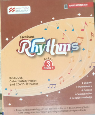 Revised Rhythms Class 3 Term 1 ( English. Mathematics. Science. Social Science. General Knowledge)(Pepper back, Macmillan education)