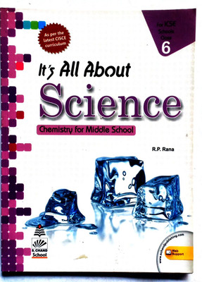 Icse It's All About Science Chemistry Class-6(Old Like New Book)(Paperback, R. P. Rana)
