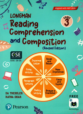 Longman Reading Comprehension And Composition, Pearson For Class -3(Paperback, D A Tressler, Ratna Dhar)