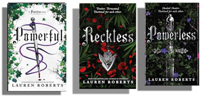 Ayazbooks Combo:- Must Read Of Lauren Roberts 3 Books Set Powerful & Reckless & Powerless ( English ) Bestselling(Paperback, Lauren Robertss)