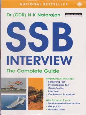 Ssb Interview The Complete Guide By Dr. (Cdr) N.k. Natarajan(Paperback, N.K. NATARAJAN)