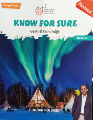 Know For Sure General Knowledge Book 6(Pepper back, Siddhartha basu)