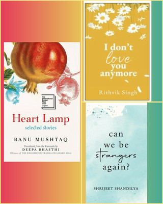 Can We Be Strangers Again, L Don't Love You Anymore, Heart Lamp, Combo_set Of 3 Book(Paperback, Self help)