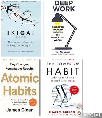 Generic Set. Combo Set Of 4 Books(Paperback, Self help)