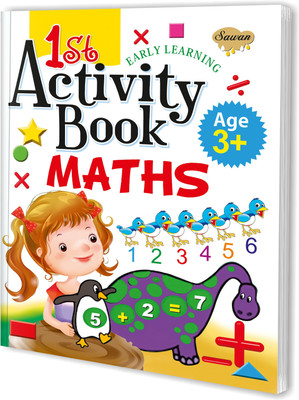 1st Activity Book Maths | By Sawan(Paperback, Manoj Publications Editorial Board)