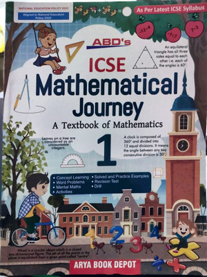 Abds Icse Mathematical Journey Class - 1(Paperback, T)