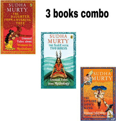 The Daughter From A Wishing Tree + The Sage With Two Horns + The Upside Down King ( 3 Books Combo Set )(Paperback, Sudha Murty) The Daughter From A Wishing Tree + The Sage With Two Horns + The Upside Down King ( 3 Books Combo Set )(Paperback, Sudha Murty)