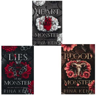 Monster Trilogy, Blood Of My Monster(Book 1)+ Lies Of My Monster (Book 2)+ Heart Of My Monster (Book 3)(Paperback, Rina Kent)