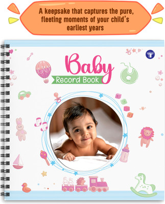 Baby Record Book | Track Milestones, Firsts, And Precious Moments – Baby Record Keeper For New Parents(Hardcover, Target Publications)