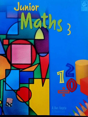 Junior Maths Class-3(Paperback, A DAS GUPTA-A BANERJEE.)