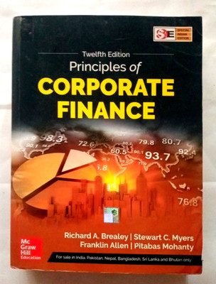 Principles Of Corporate Finance (Old Used Book)(Paperback, Richard A. Brealey, Stewart C. Myers, F. Allen, P. Mohanty)