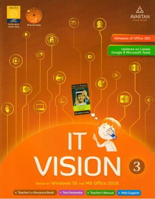 Avartan It Vision Class - 3
( Based On Window 10 And Ms Office 2016 )(Paperback, IT TEAMS)