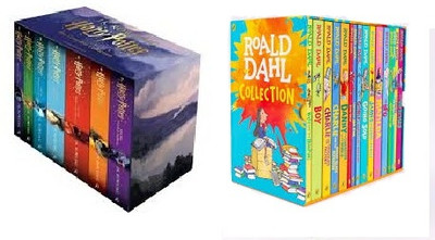 Roald Dahl + Harry Potter Collection (English, Paperback, Dahl Roald + Harry Potter )(Paperback, Dahl Roald, J.K. Rowling) Roald Dahl + Harry Potter Collection (English, Paperback, Dahl Roald + Harry Potter )(Paperback, Dahl Roald, J.K. Rowling)