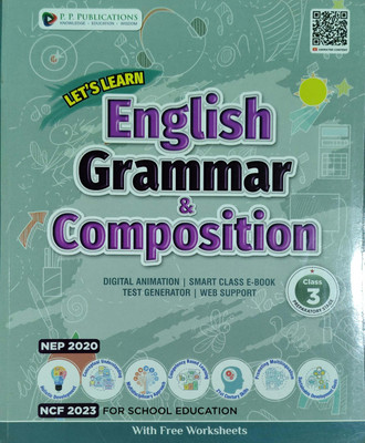 English Grammar And Composition With Worksheets Class 3(Pepper back, H.D . Madan)