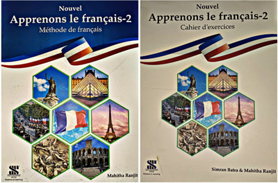 Saraswati Apprenons Le Francais Cahier D' Exercices (Workbook) + Methode De Francais ( Textbook) 2 By Simran Batra(Perfect Paperback, Simran Batra) Saraswati Apprenons Le Francais Cahier D' Exercices (Workbook) + Methode De Francais ( Textbook) 2 By Simran Batra(Perfect Paperback, Simran Batra)