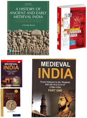 Early Past, Ancient & Early Medieval, Medieval History & Mpdern India(paparback, Multiple)